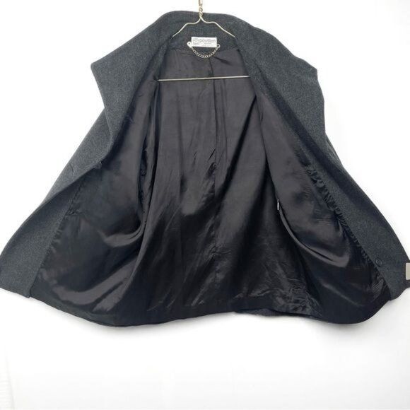 Pavilion Grey 100% Wool soft Double Breasted Jacket Coat Large - Picture 3 of 8